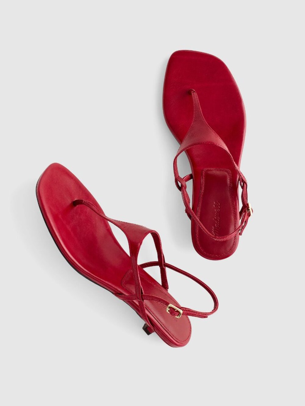 Madewell The Chiara Kitten Heel Slingback Sandal